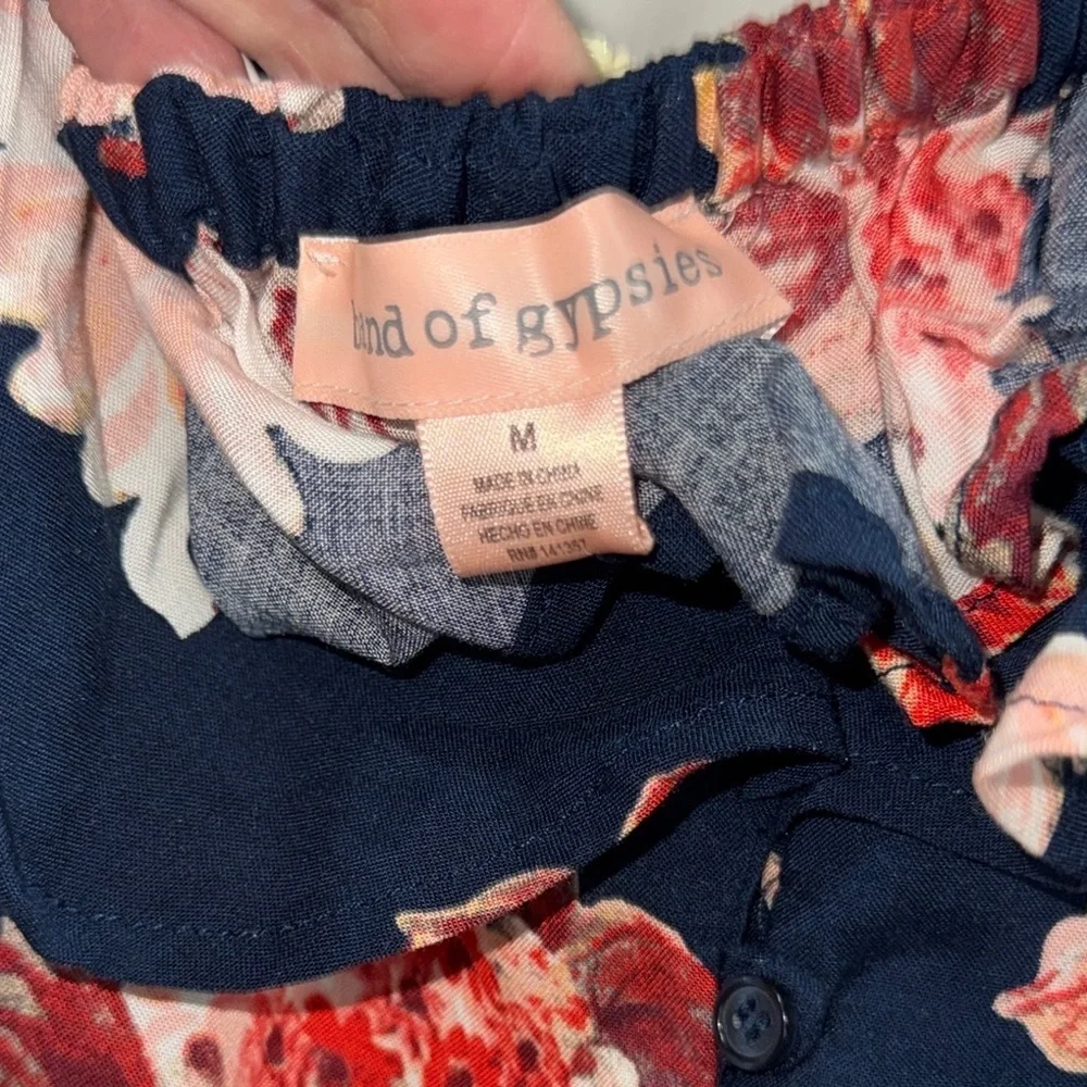 Floral Black Maxi Dress - Picture 5 of 8